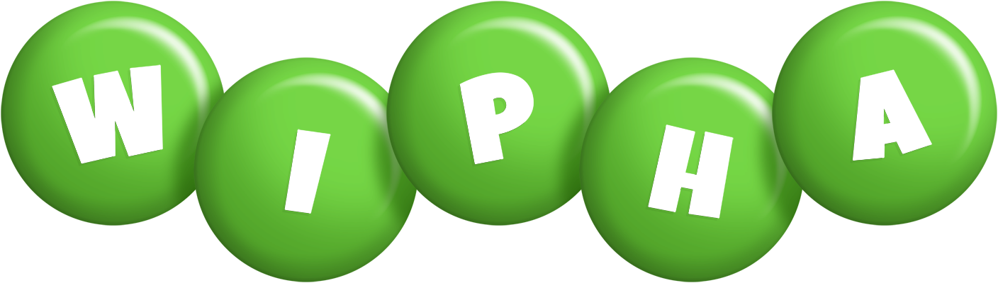 Wipha candy-green logo