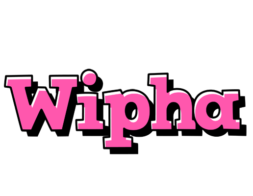 Wipha girlish logo