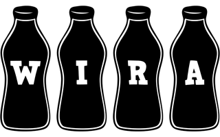 Wira bottle logo