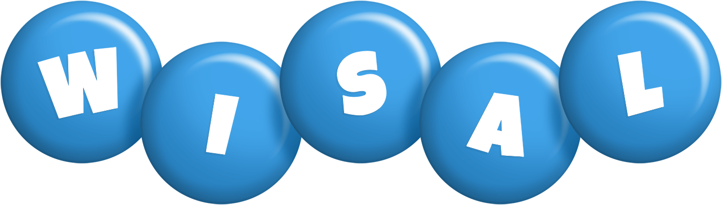 Wisal candy-blue logo