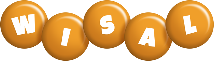 Wisal candy-orange logo