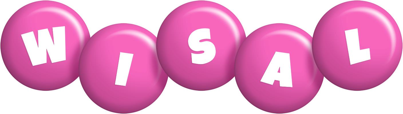 Wisal candy-pink logo
