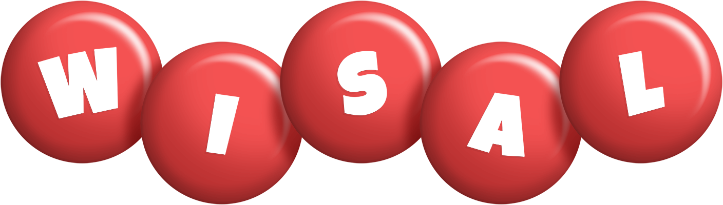Wisal candy-red logo