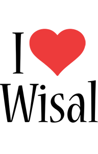 Wisal i-love logo