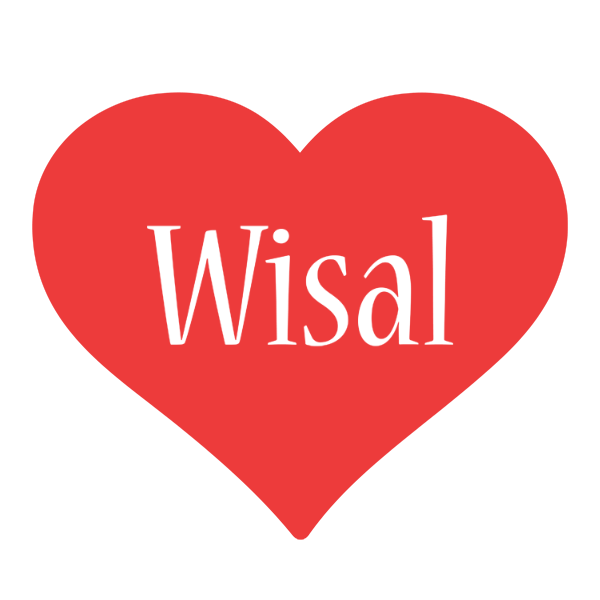 Wisal love logo