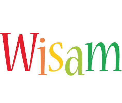 Wisam birthday logo