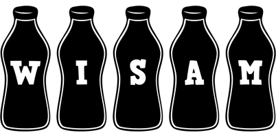 Wisam bottle logo