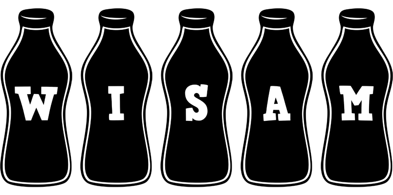 Wisam bottle logo