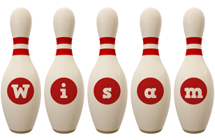 Wisam bowling-pin logo