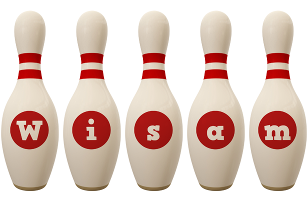 Wisam bowling-pin logo