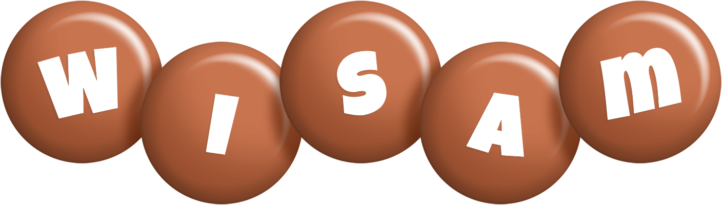 Wisam candy-brown logo