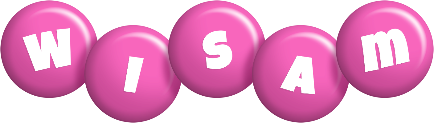 Wisam candy-pink logo