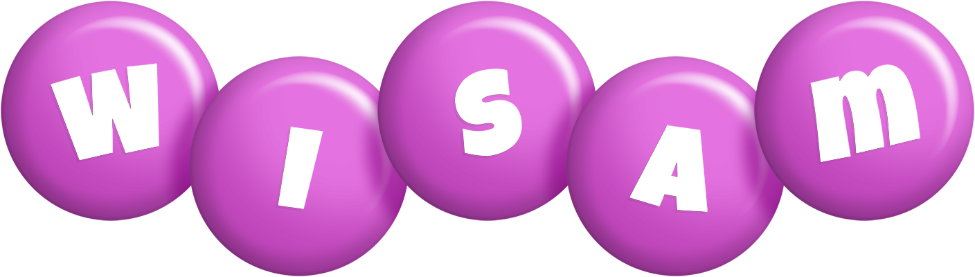 Wisam candy-purple logo