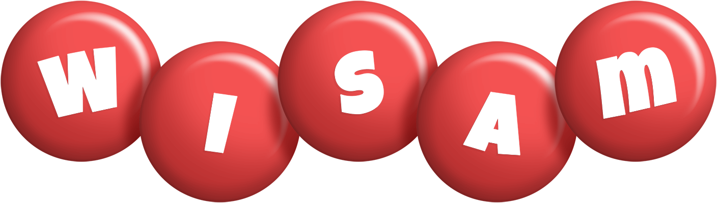 Wisam candy-red logo
