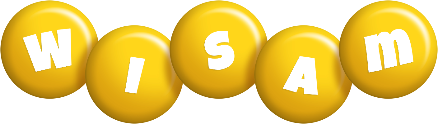 Wisam candy-yellow logo