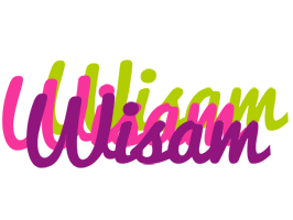 Wisam flowers logo