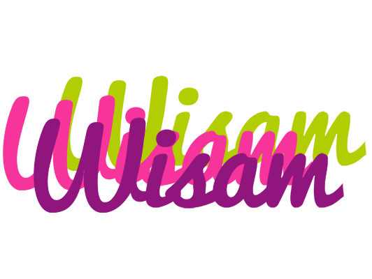 Wisam flowers logo