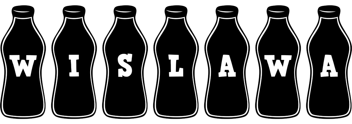 Wislawa bottle logo