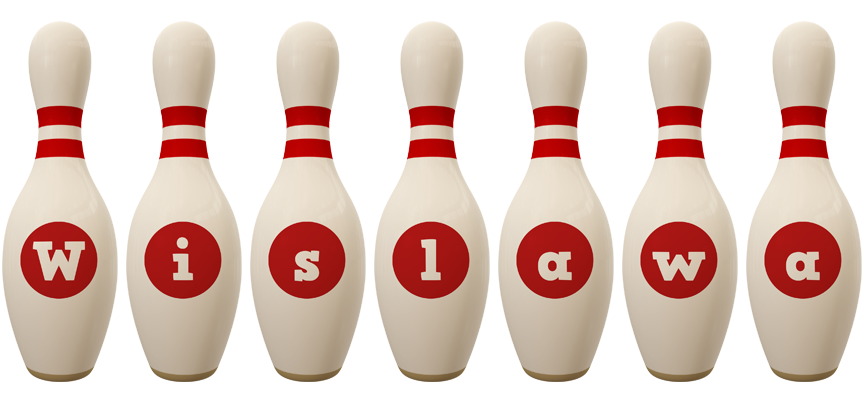 Wislawa bowling-pin logo
