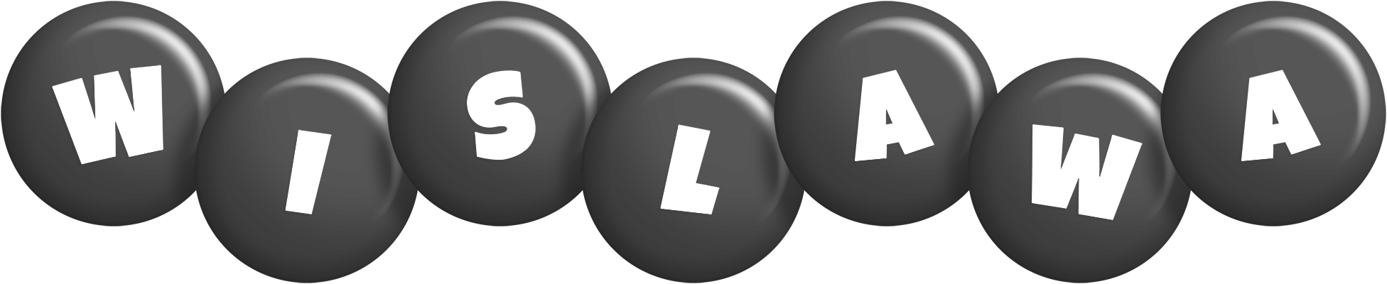 Wislawa candy-black logo