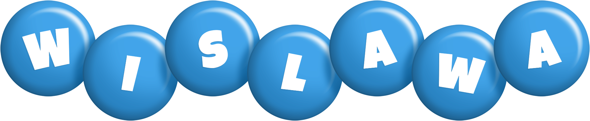 Wislawa candy-blue logo