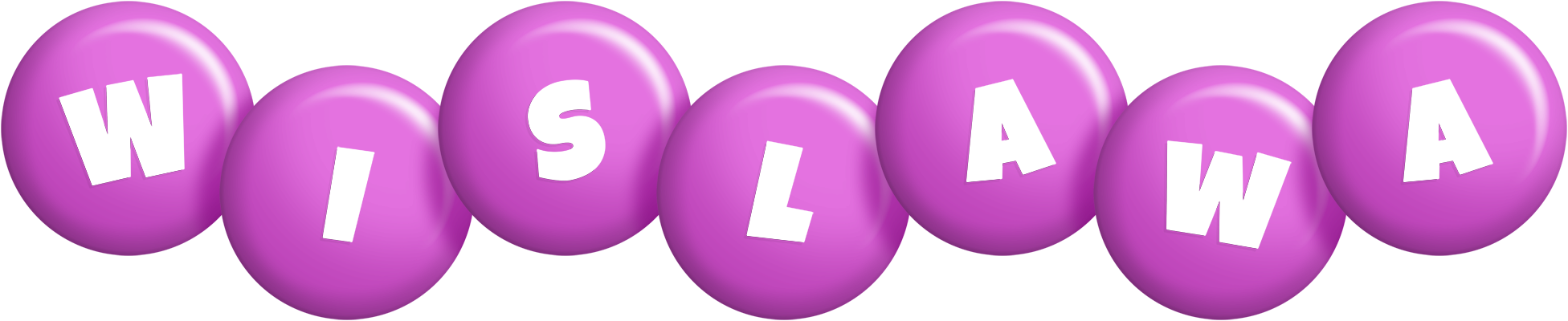 Wislawa candy-purple logo