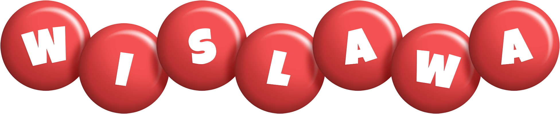 Wislawa candy-red logo