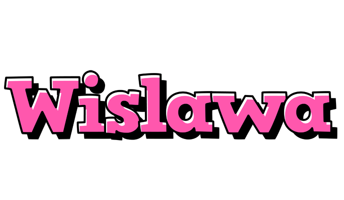 Wislawa girlish logo