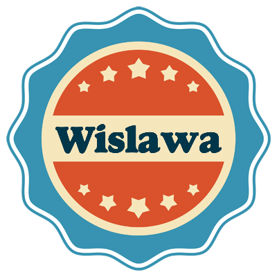Wislawa labels logo