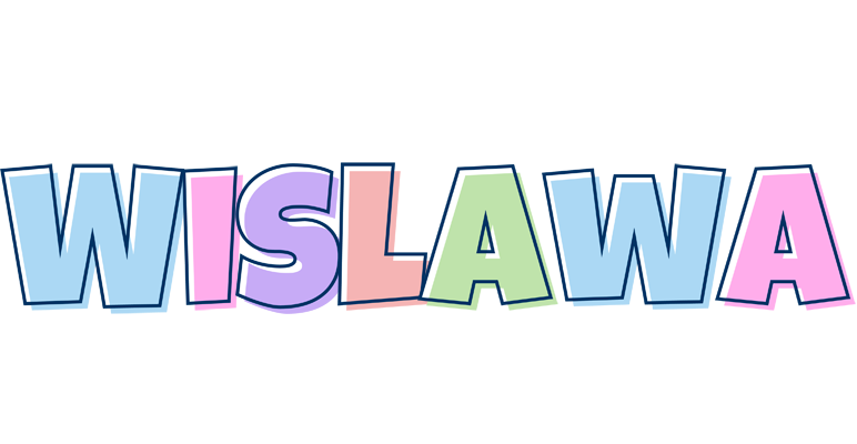Wislawa pastel logo