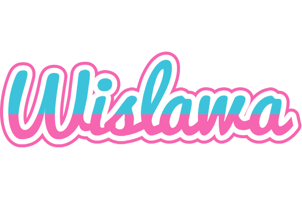 Wislawa woman logo
