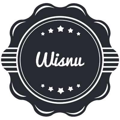 Wisnu badge logo