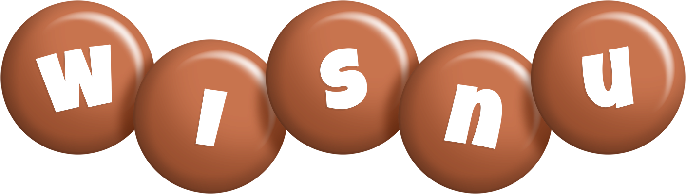 Wisnu candy-brown logo