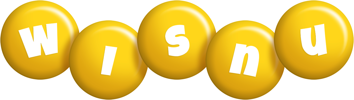 Wisnu candy-yellow logo