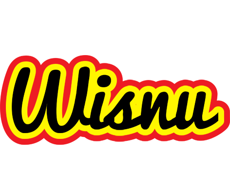 Wisnu flaming logo