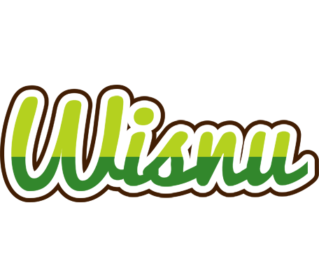 Wisnu golfing logo