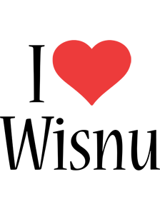 Wisnu i-love logo