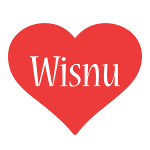 Wisnu love logo