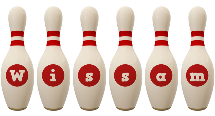 Wissam bowling-pin logo