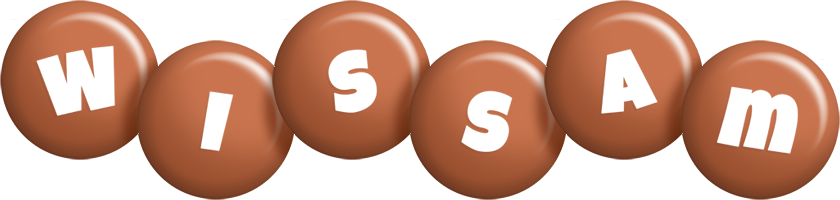 Wissam candy-brown logo