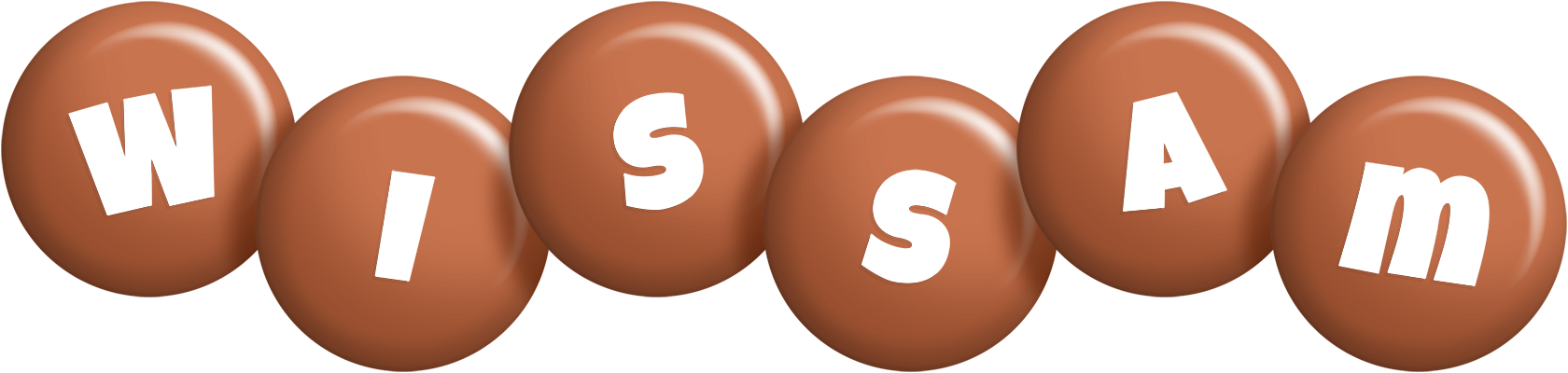 Wissam candy-brown logo