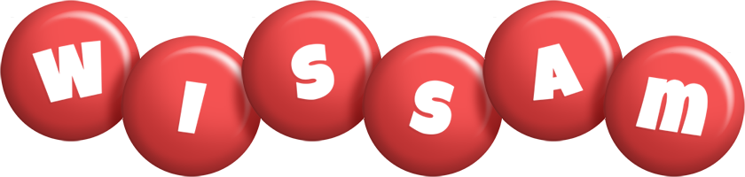 Wissam candy-red logo