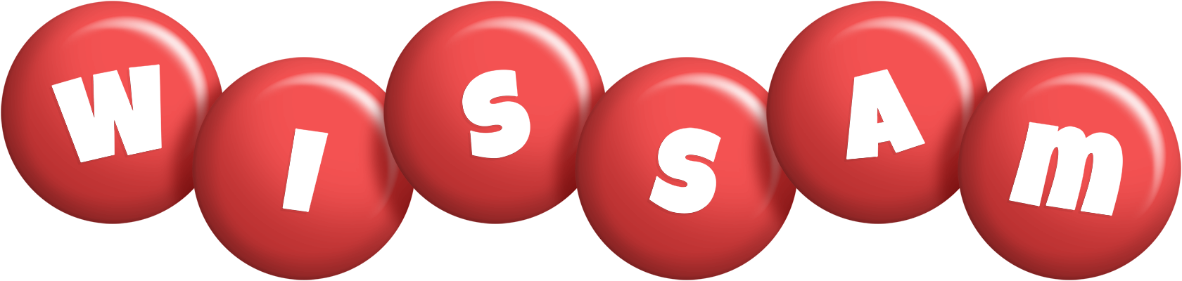Wissam candy-red logo