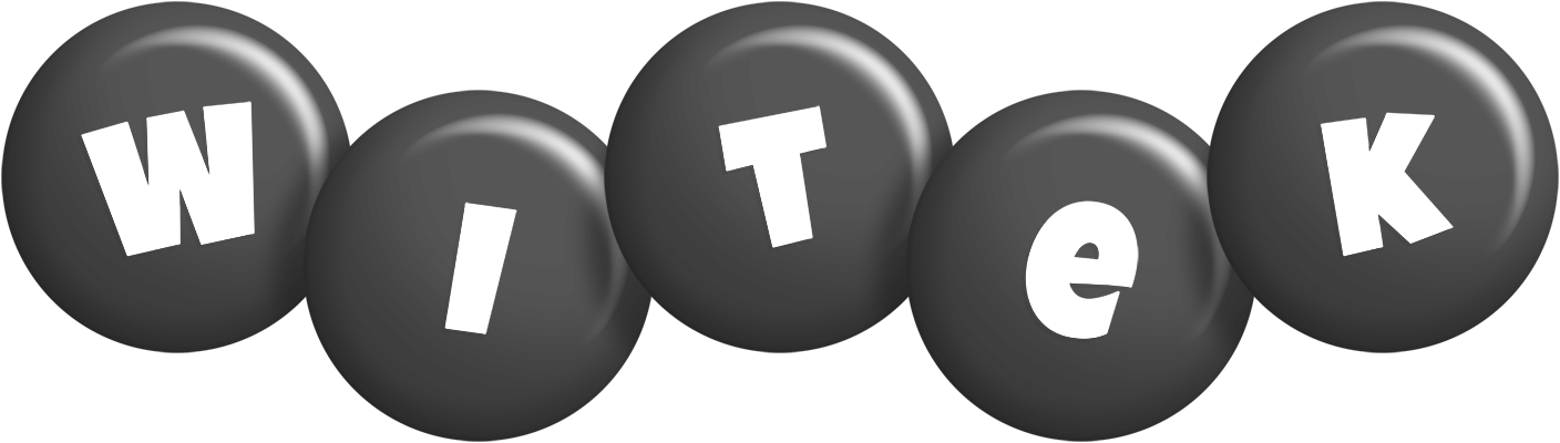 Witek candy-black logo