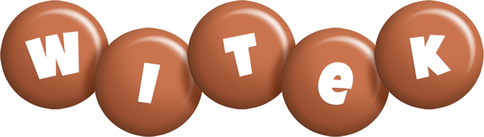 Witek candy-brown logo