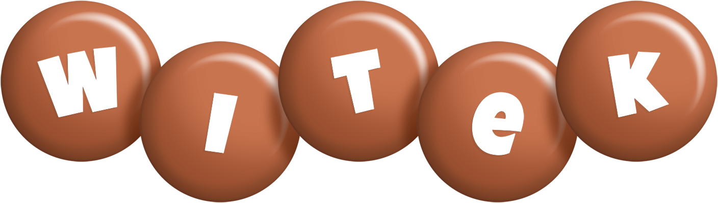 Witek candy-brown logo