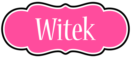 Witek invitation logo