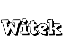 Witek snowing logo