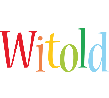 Witold birthday logo