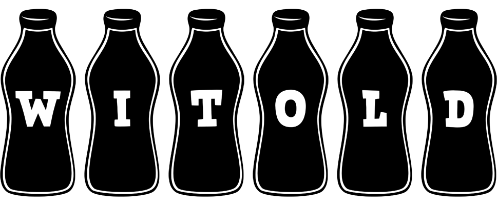 Witold bottle logo